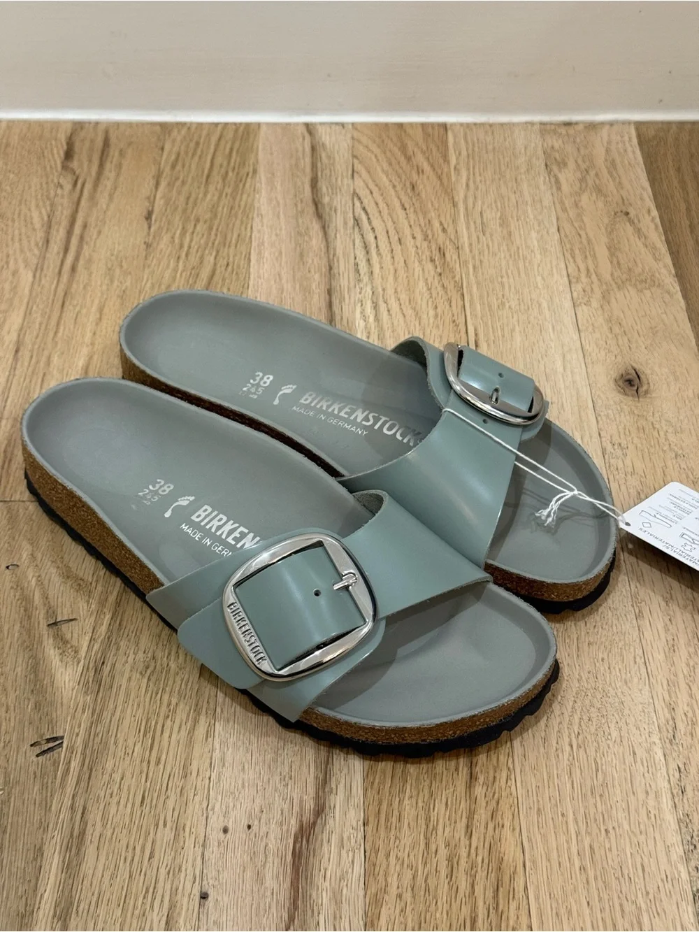 Birkenstock Madrid Big uBuckle High Shine Sandals